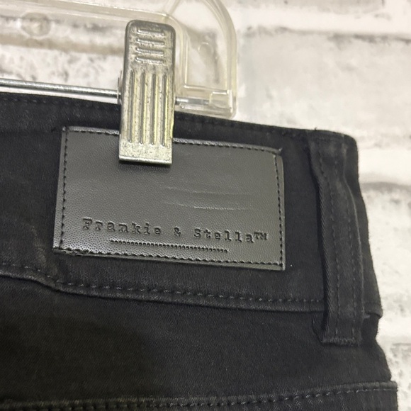 Frankie & Stella Black jeans denim pull on Pants, size 16W - Picture 6 of 11